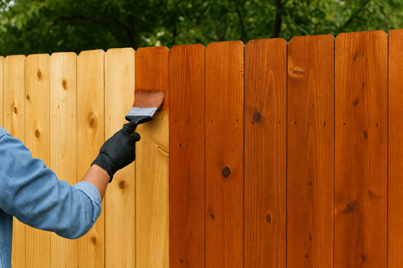 Fence Staining and Sealing in Big Spring, TX