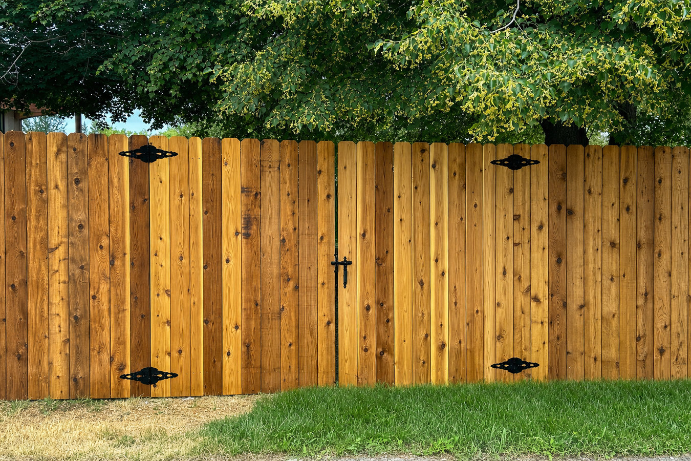 Privacy fence installation in Big Spring, TX